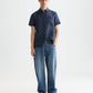 White Smoke חולצה מכופתרת קצרה לגברים Printed Linen SCOTCH & SODA