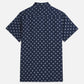 White Smoke חולצה מכופתרת קצרה לגברים Printed Linen SCOTCH & SODA