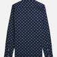 White Smoke חולצת מכופתרת ארוכה לגברים בגזרת Poplin SCOTCH & SODA