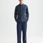 Lavender חולצת מכופתרת ארוכה לגברים בגזרת Poplin SCOTCH & SODA