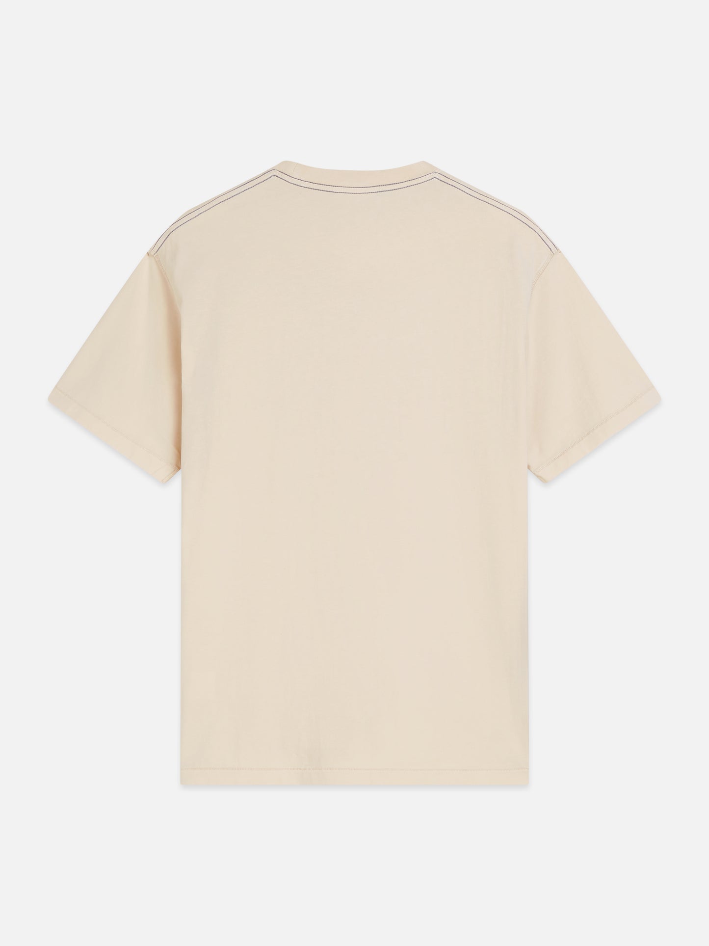 Light Gray טי שירט קצרה לגברים Classic Logo SCOTCH & SODA