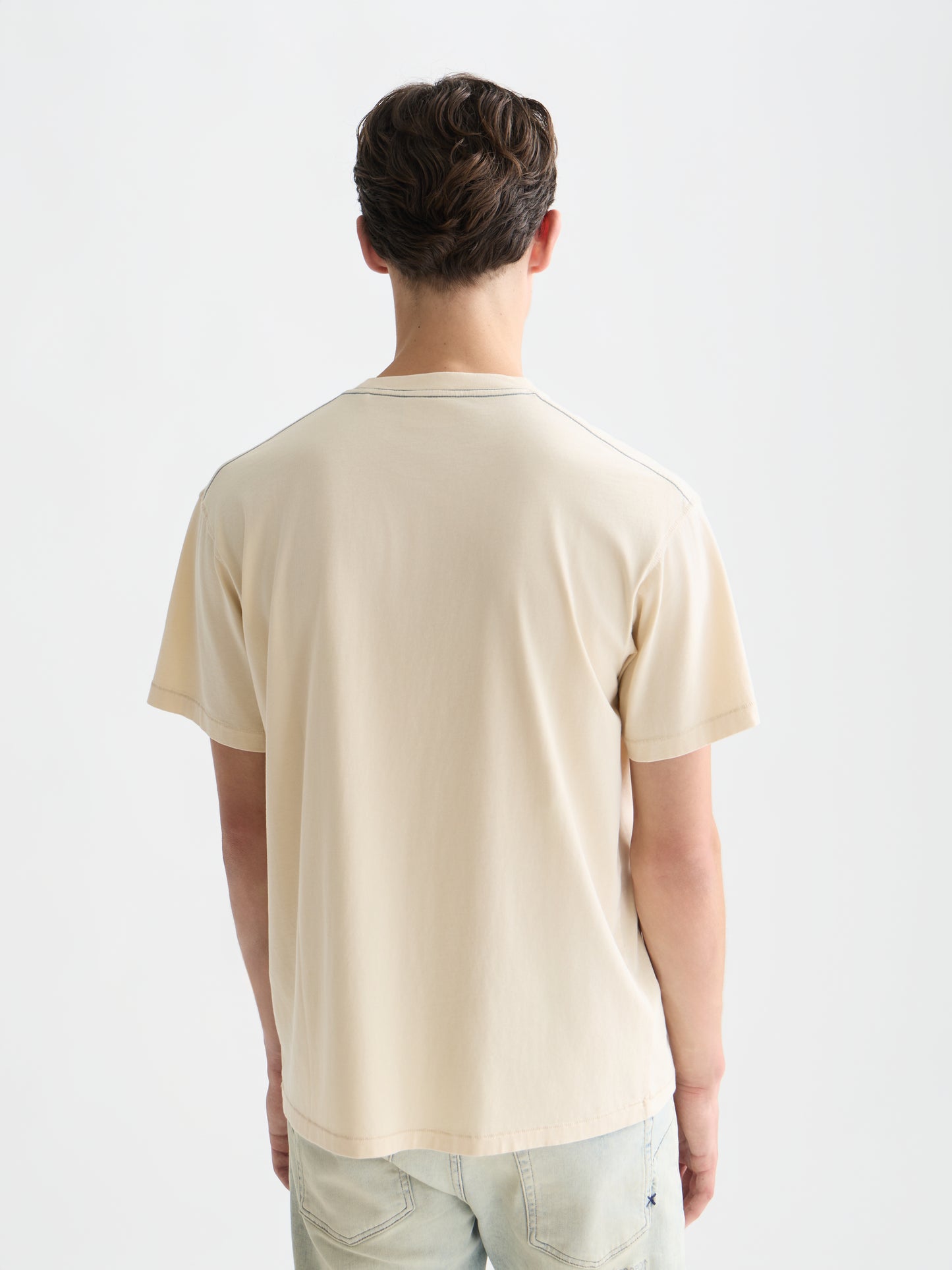Lavender טי שירט קצרה לגברים Classic Logo SCOTCH & SODA