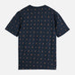 Dark Slate Gray טי שירט קצרה לגברים Classic Logo SCOTCH & SODA