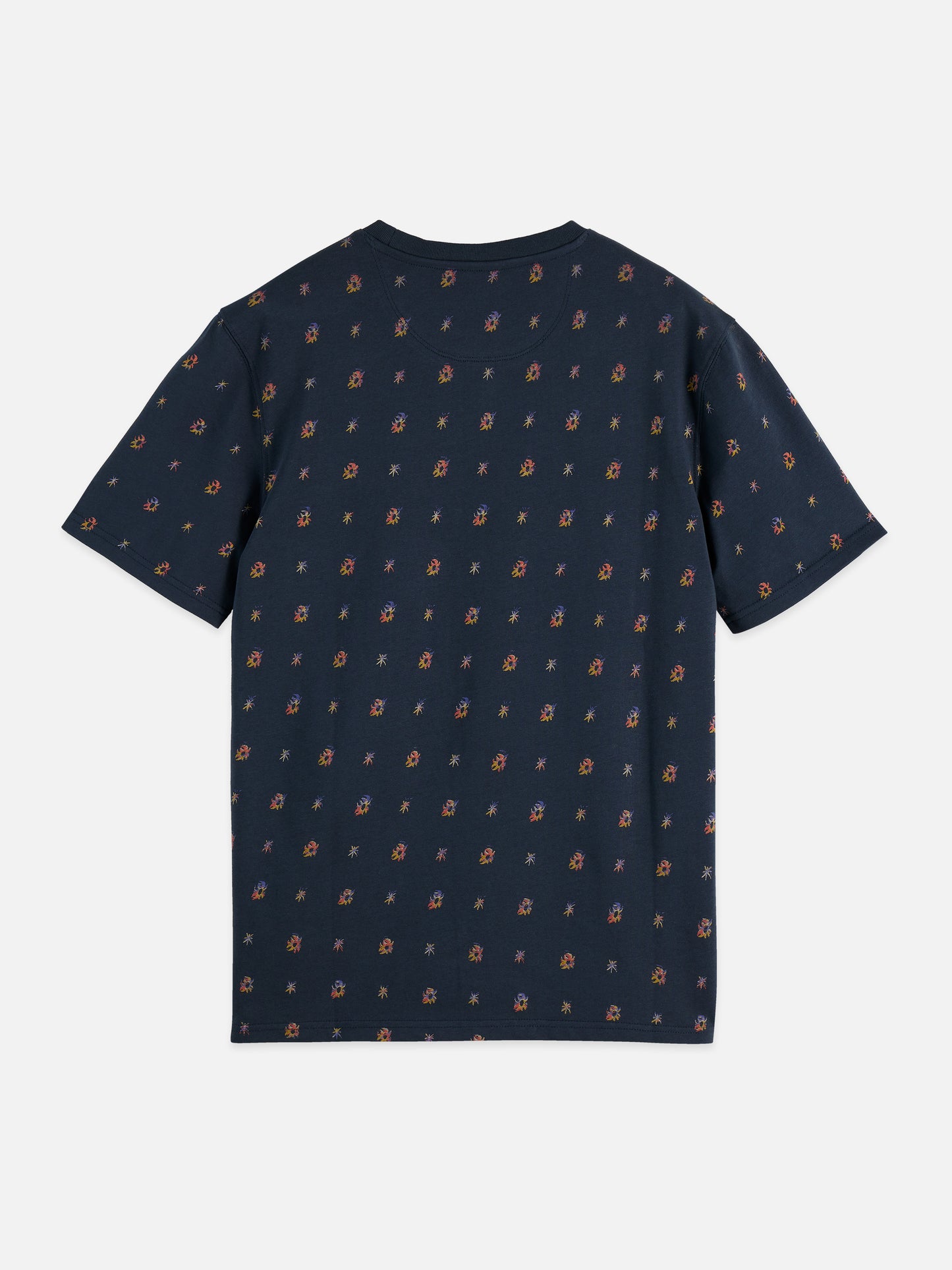 Dark Slate Gray טי שירט קצרה לגברים Classic Logo SCOTCH & SODA