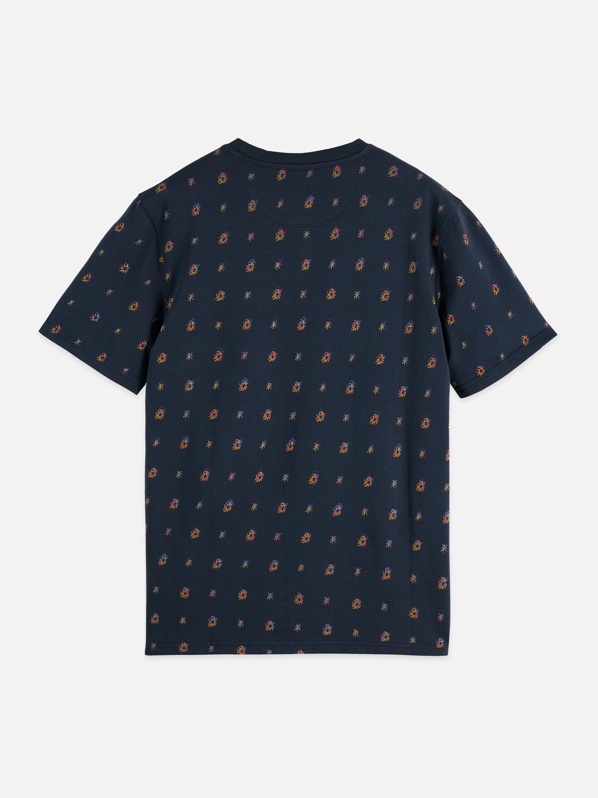 Dark Slate Gray טי שירט קצרה לגברים Classic Logo SCOTCH & SODA
