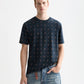 White Smoke טי שירט קצרה לגברים Classic Logo SCOTCH & SODA