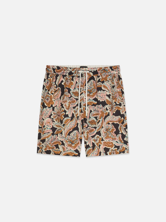 Rosy Brown FAVE PRINTED TENCEL RELAXEDFIT BERMUDA SHORTS מכנסיים קצרים SCOTCH & SODA