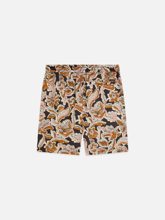 Dark Gray FAVE PRINTED TENCEL RELAXEDFIT BERMUDA SHORTS מכנסיים קצרים SCOTCH & SODA