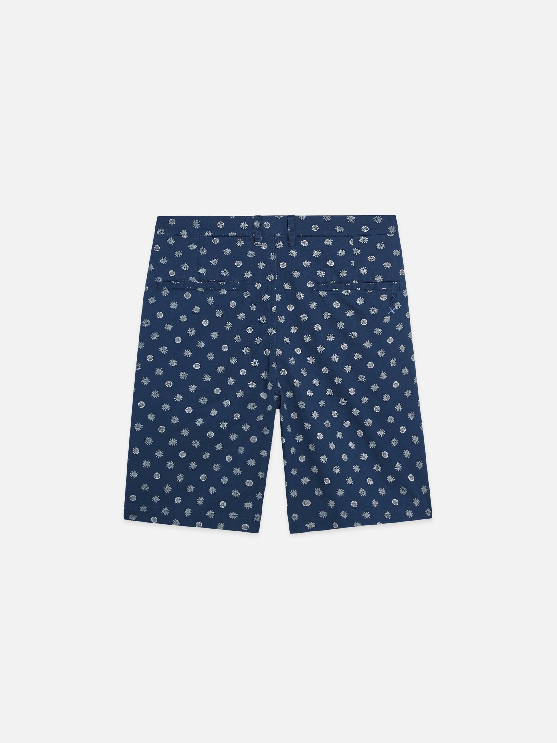 Dark Slate Gray מכנסיים קצרים לגברים Stuart Printed Stretch SCOTCH & SODA