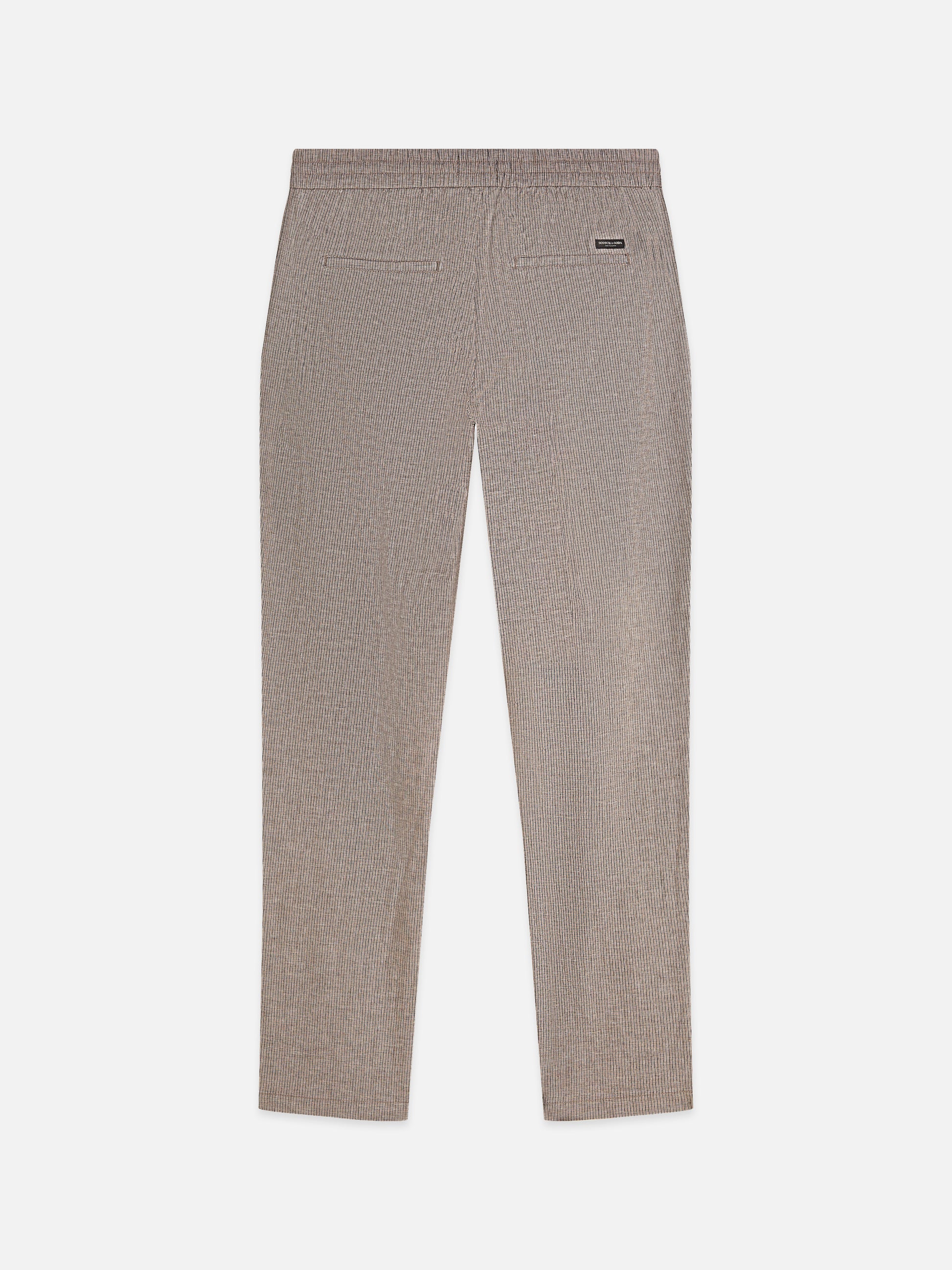 Light Slate Gray מכנסיים ארוכים לגברים Warren Yarn-Dyed SCOTCH & SODA