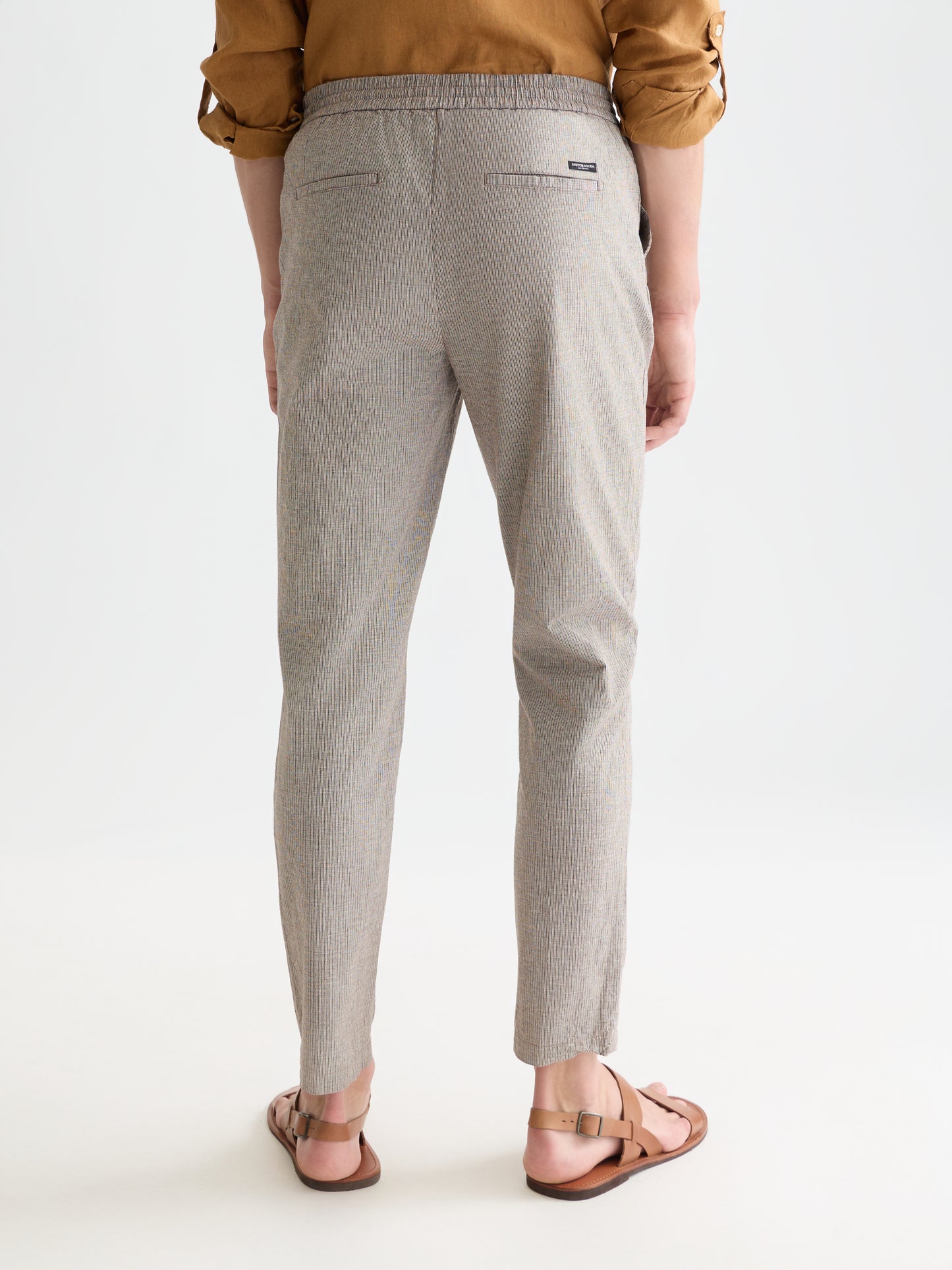 Lavender מכנסיים ארוכים לגברים Warren Yarn-Dyed SCOTCH & SODA