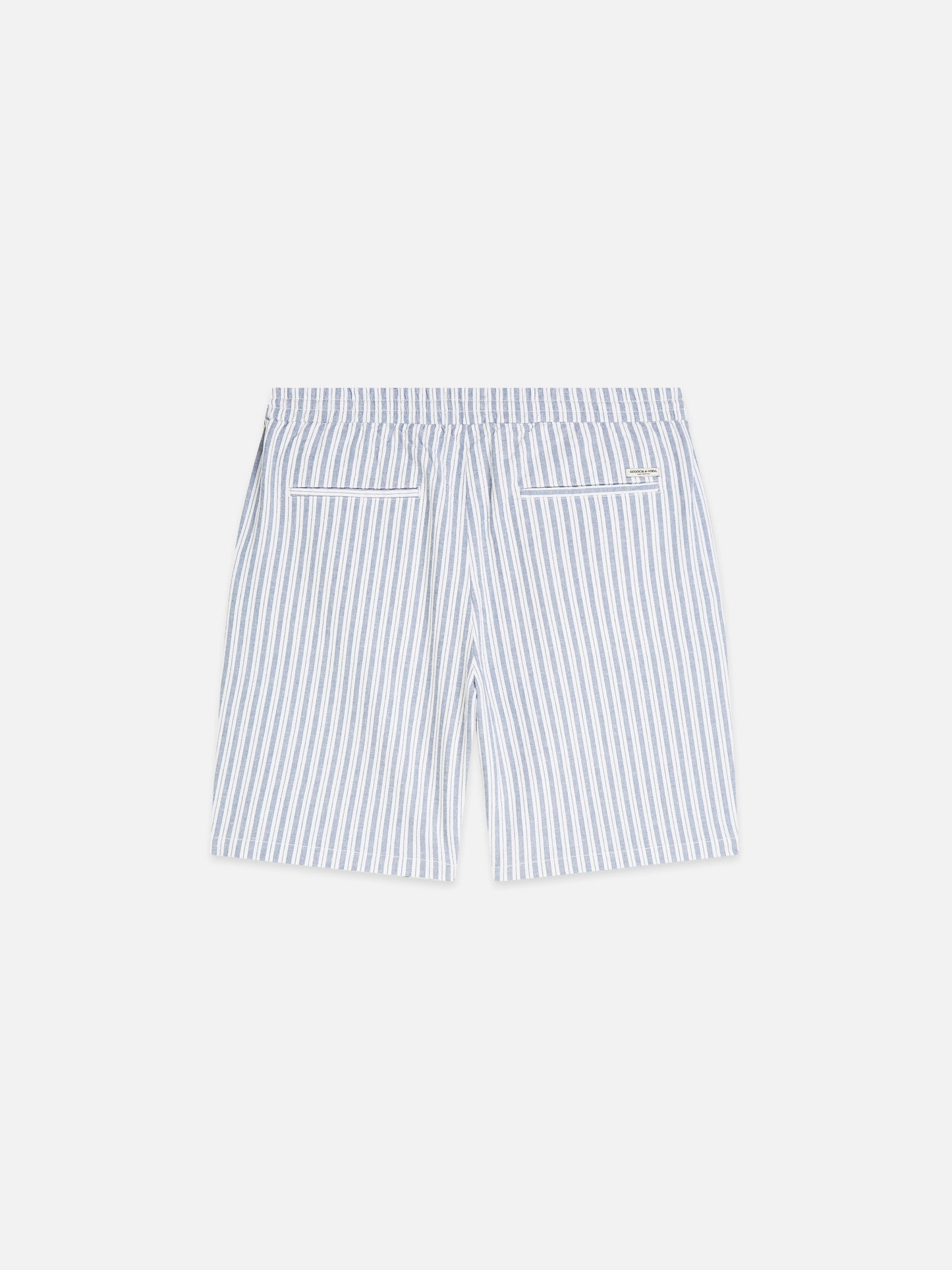 Light Gray מכנסיים קצרים לגברים Fave Cottonlinen SCOTCH & SODA