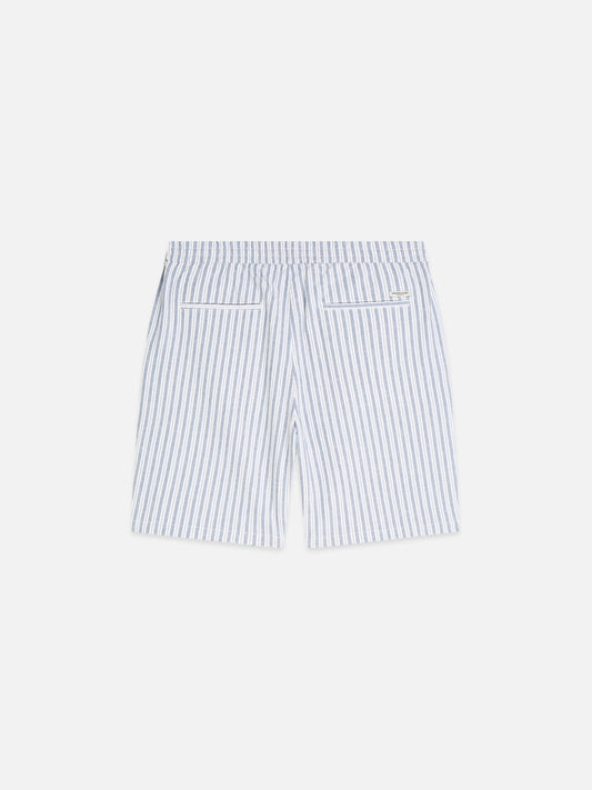 Light Gray מכנסיים קצרים לגברים Fave Cottonlinen SCOTCH & SODA