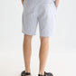 White Smoke מכנסיים קצרים לגברים Fave Cottonlinen SCOTCH & SODA