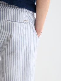 Lavender מכנסיים קצרים לגברים Fave Cottonlinen SCOTCH & SODA
