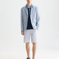 White Smoke מכנסיים קצרים לגברים Fave Cottonlinen SCOTCH & SODA