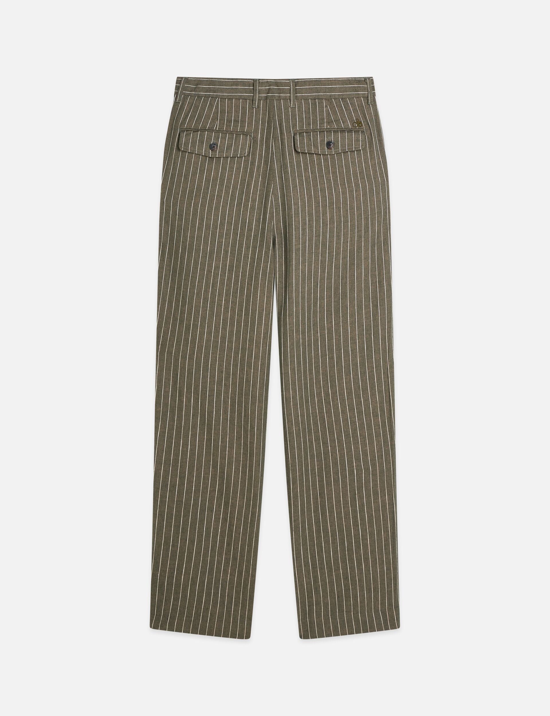 Dim Gray מכנסיים ארוכים לגברים Pleated Chino SCOTCH & SODA