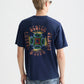 Lavender סווטשירט קצר לגברים Front And Back Artwork SCOTCH & SODA