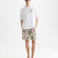 White Smoke טי שירט קצרה לגברים Classic Logo SCOTCH & SODA