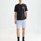 White Smoke מכנסי בגד ים מודפסים לגברים Printed Midlength Swim Shorts SCOTCH & SODA