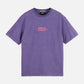 Slate Gray טי שירט קצרה לגברים Artwork SCOTCH & SODA