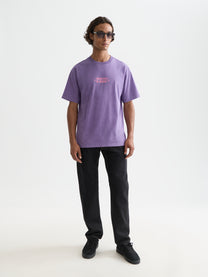 White Smoke טי שירט קצרה לגברים Artwork SCOTCH & SODA