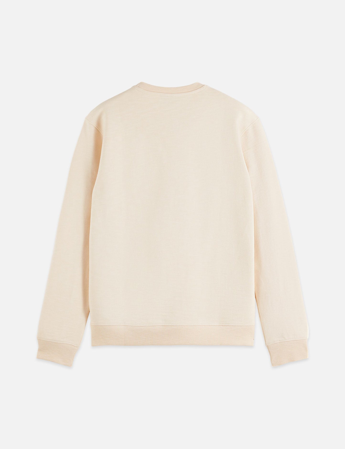 Antique White CHEST LOGO REGULAR-FIT SWEATSHIRT סווטשירט SCOTCH & SODA