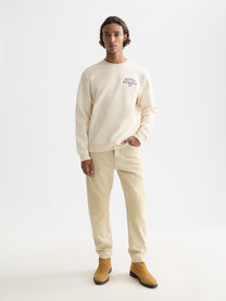 White Smoke סווטשירט לגברים Chest Logo SCOTCH & SODA