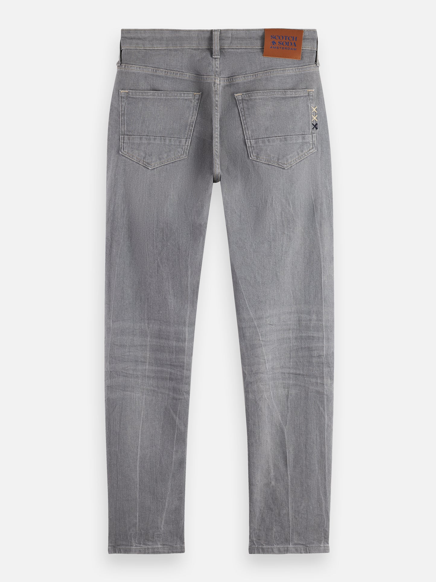Dim Gray ג'ינס ארוך לגברים Straight Fit SCOTCH & SODA