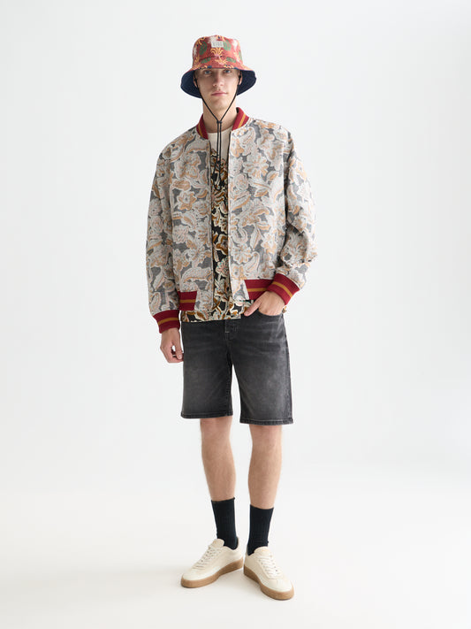 White Smoke RALSTON REGULAR SLIMFIT JEANS SHORT ג'ינס קצר SCOTCH & SODA