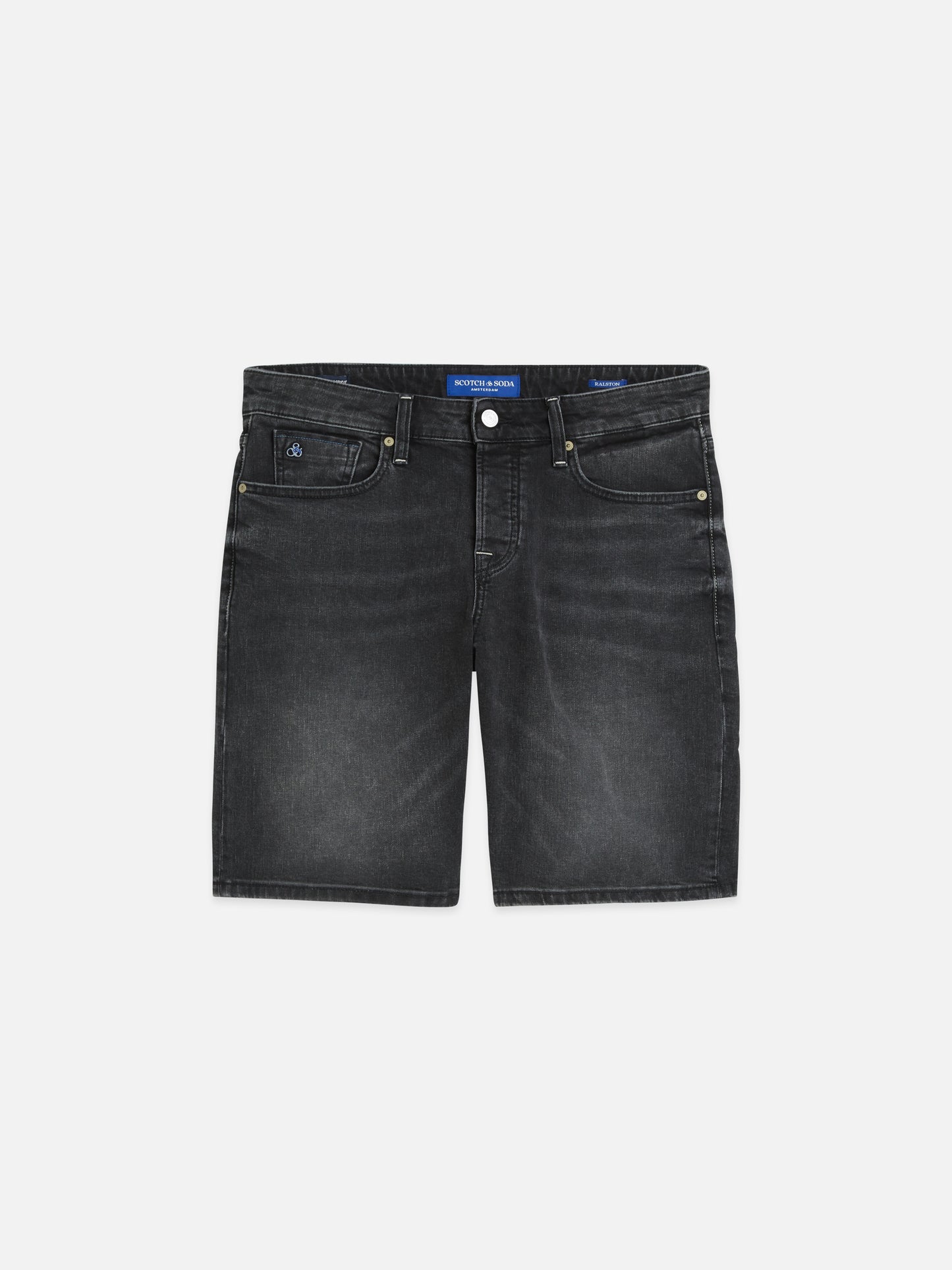 Dark Slate Gray ג׳ינס קצר לגברים Ralston – Regular Fit SCOTCH & SODA
