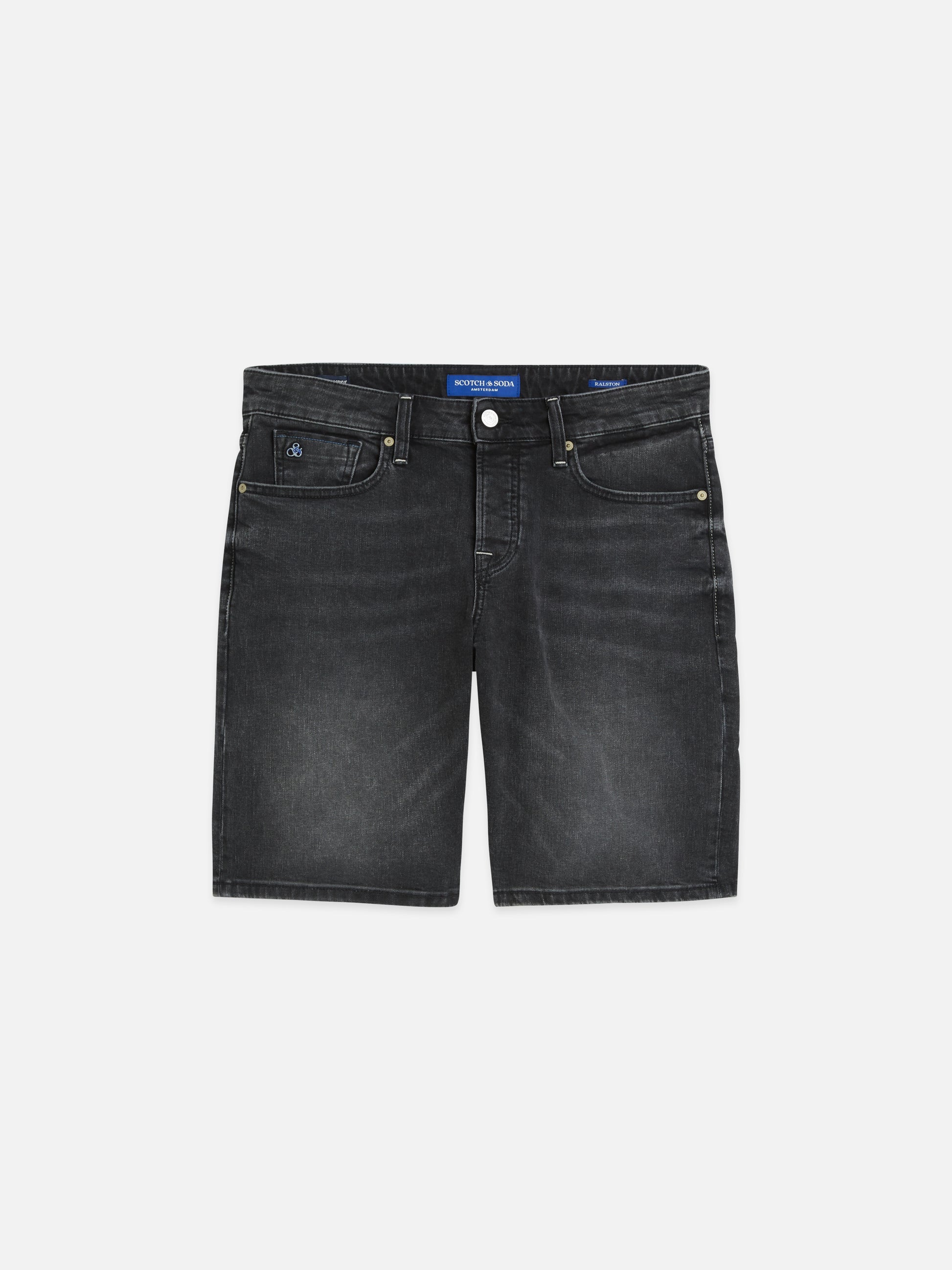 Dark Slate Gray ג׳ינס קצר לגברים Ralston – Regular Fit SCOTCH & SODA