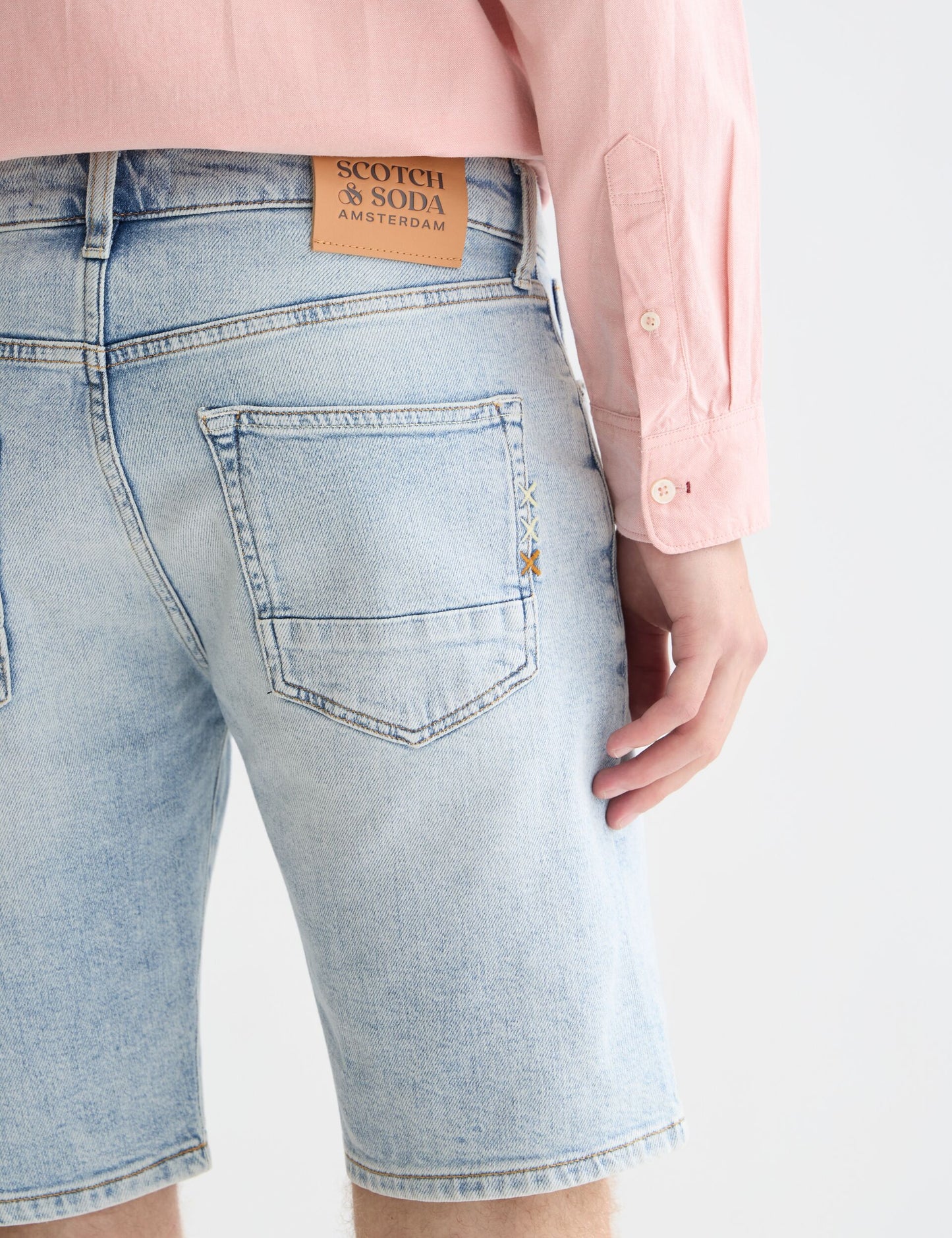 Lavender ברמודת ג׳ינס לגברים Ralston - Slim Fit SCOTCH & SODA
