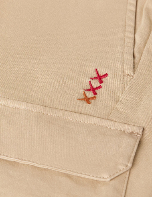 Tan LIGHTWEIGHT COTTON CARGO SHORTS מכנסיים קצרים SCOTCH & SODA