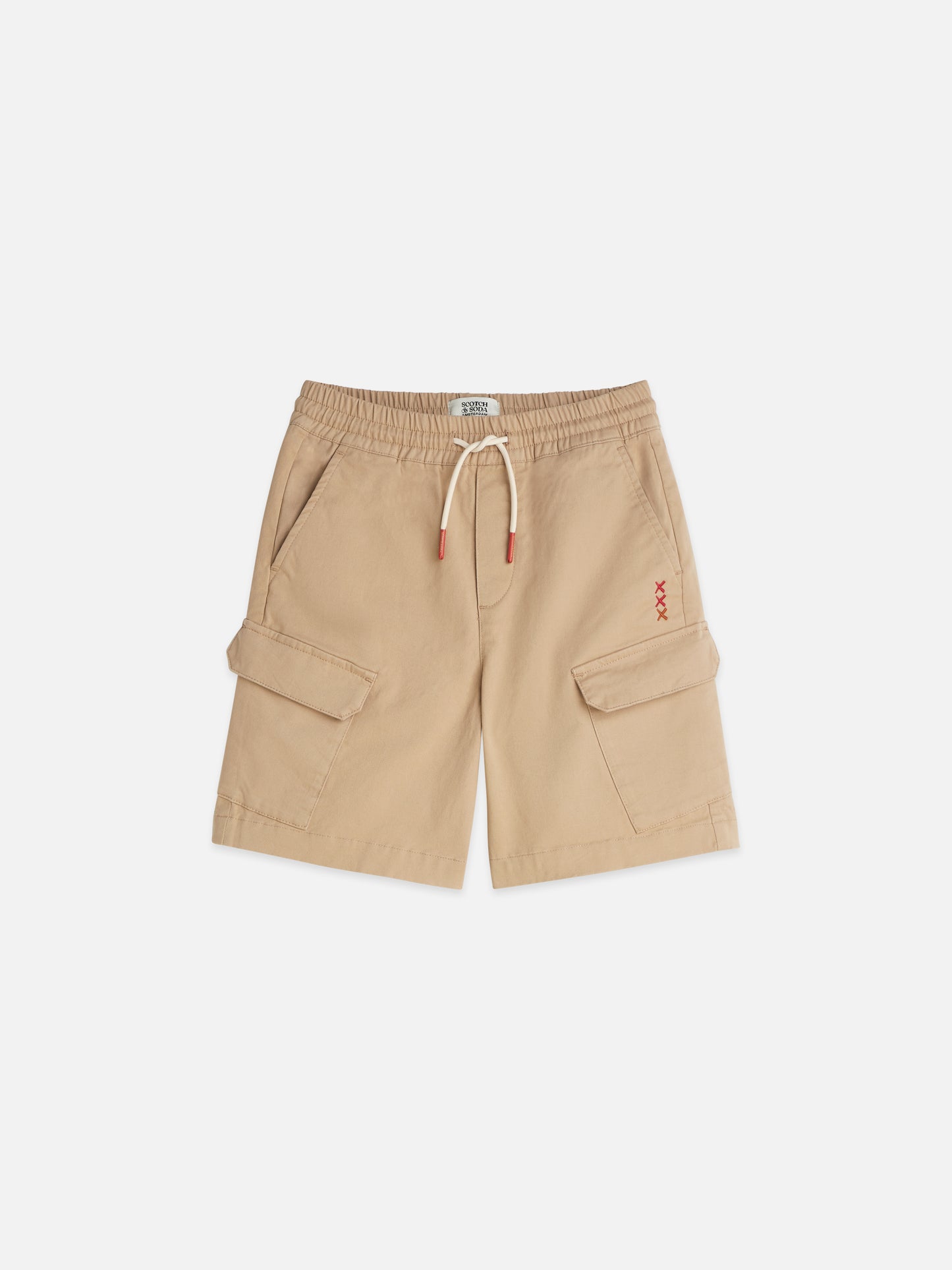 Tan מכנסיים קצרים לילדים Lightweight SCOTCH & SODA