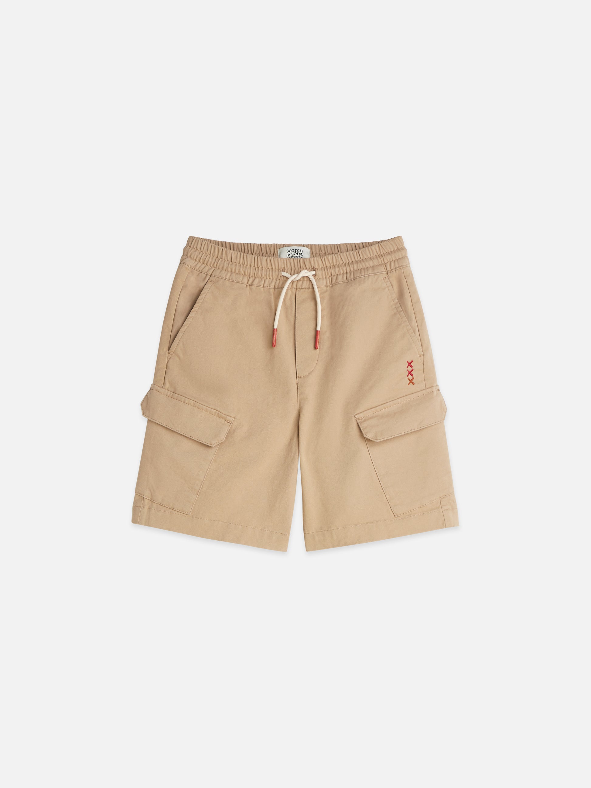 Tan מכנסיים קצרים לילדים Lightweight SCOTCH & SODA