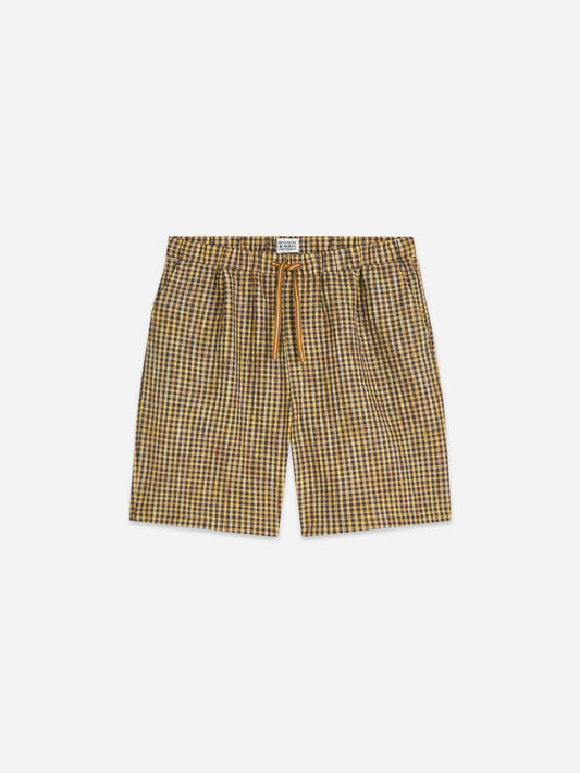 Rosy Brown מכנסיים קצרים לגברים Cotton Seersucker SCOTCH & SODA