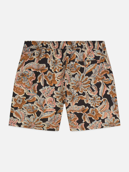 Rosy Brown PRINTED MIDLENGTH SWIM SHORTS בגד ים SCOTCH & SODA