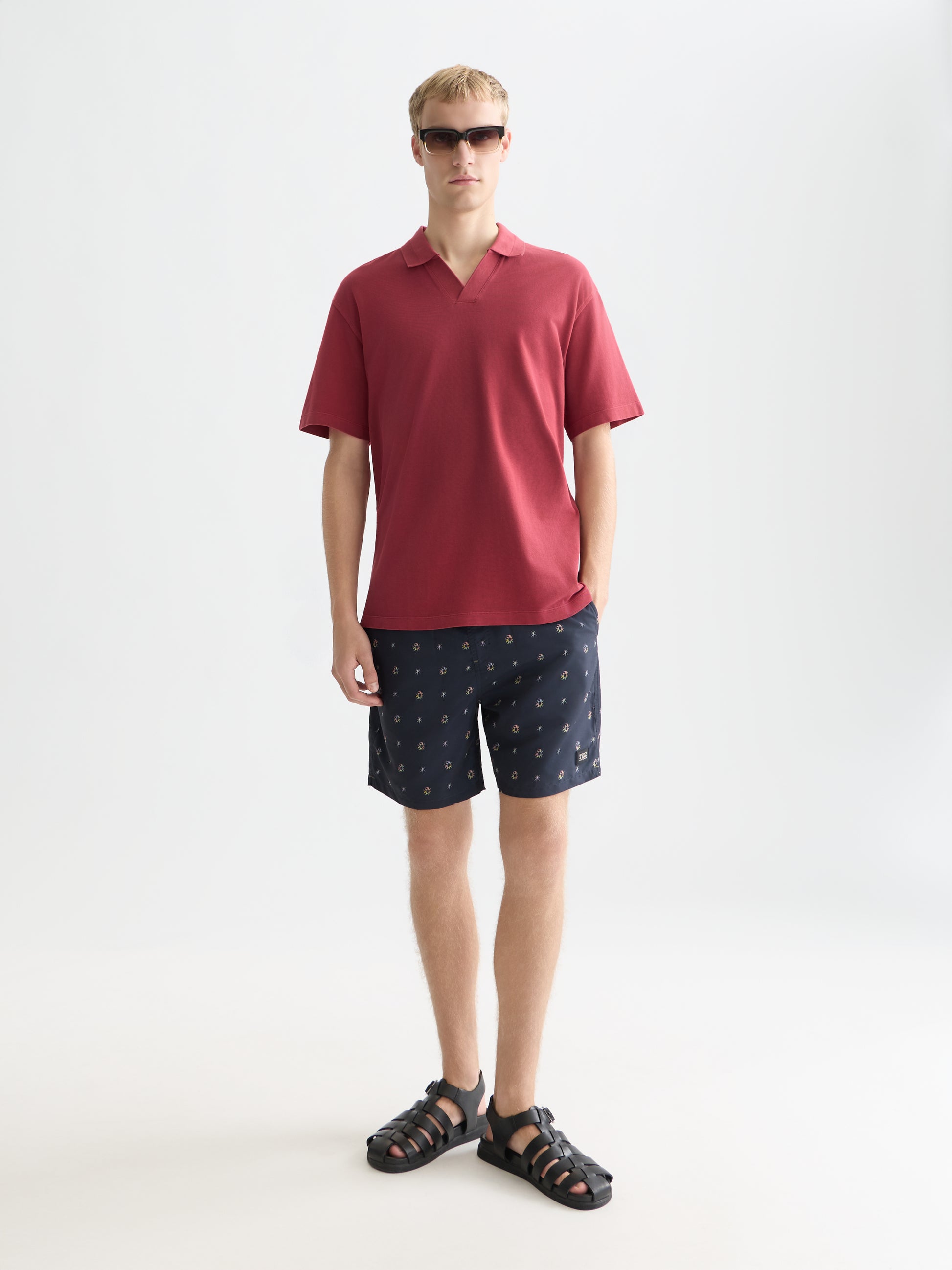 White Smoke בגד ים לגברים Mini Print SCOTCH & SODA