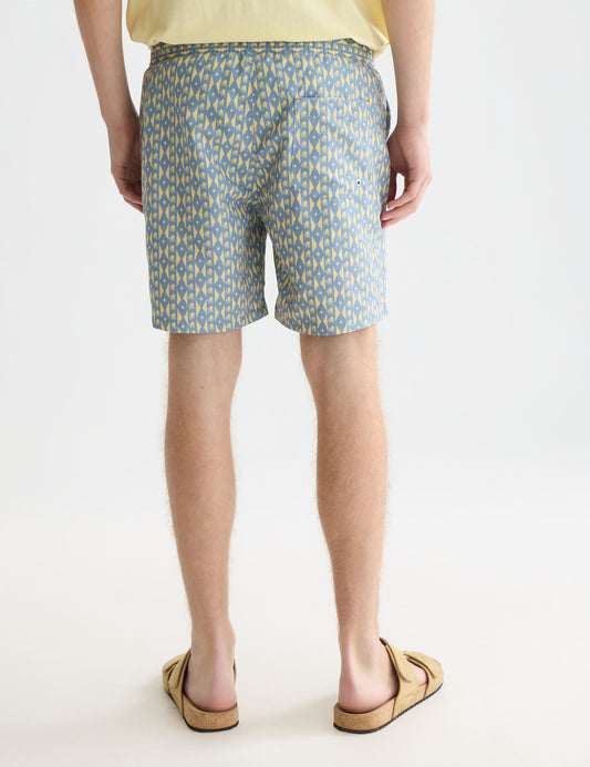 Lavender PRINTED MIDLENGTH SWIM SHORTS בגד ים SCOTCH & SODA