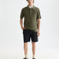 White Smoke CORE STRUCTURED KNITTED REGULAR FIT POLO חולצת פולו קצרה SCOTCH & SODA