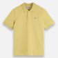 Tan חולצת פולו קצרה לגברים Seasonal Core Pique SCOTCH & SODA