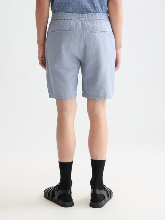 Lavender SEASONAL CORE FAVE COTTON LINEN  CHINO SHORTS מכנסיים קצרים SCOTCH & SODA