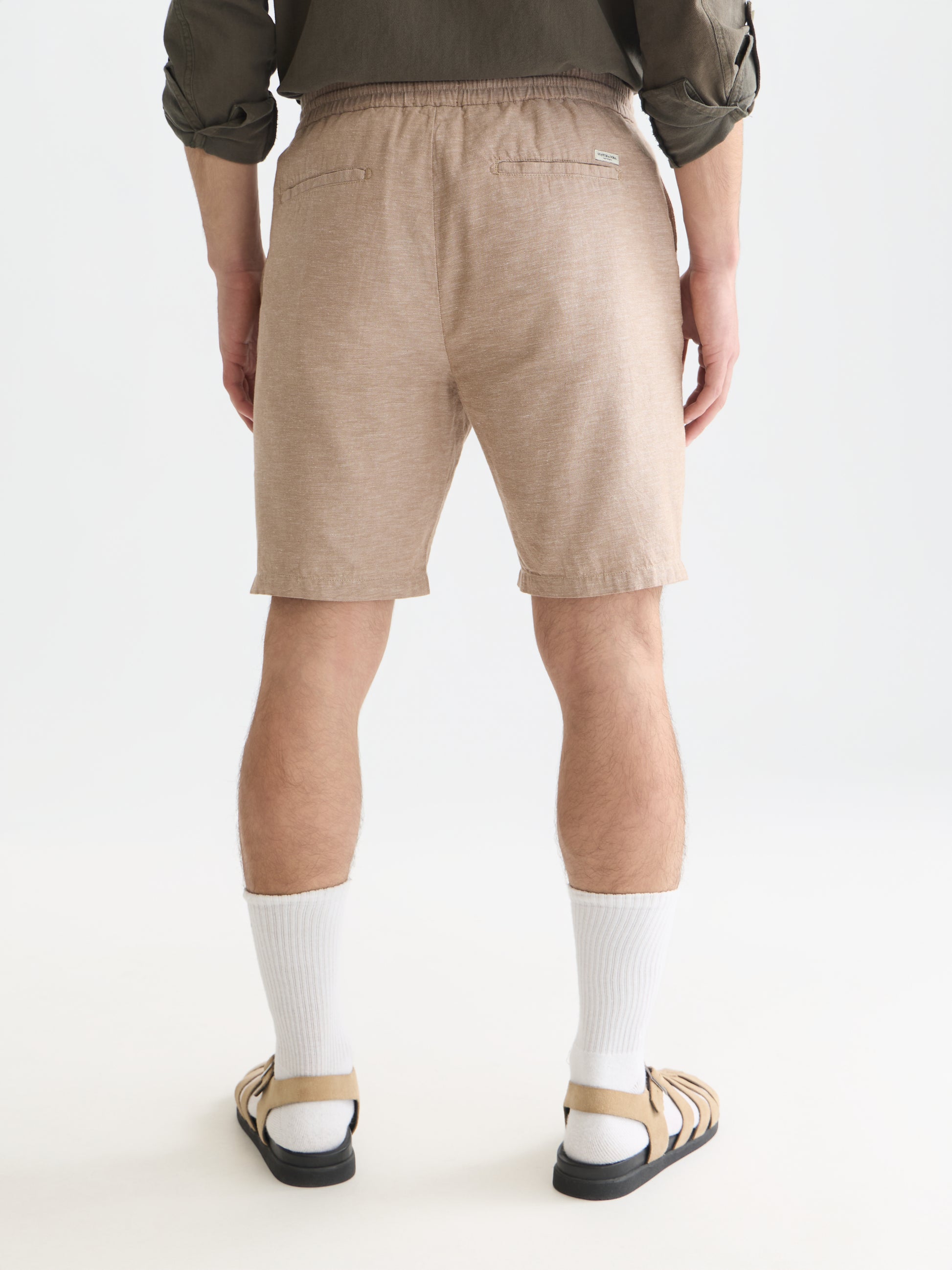 White Smoke מכנסיים קצרים לגברים Seasonal Core Fave SCOTCH & SODA