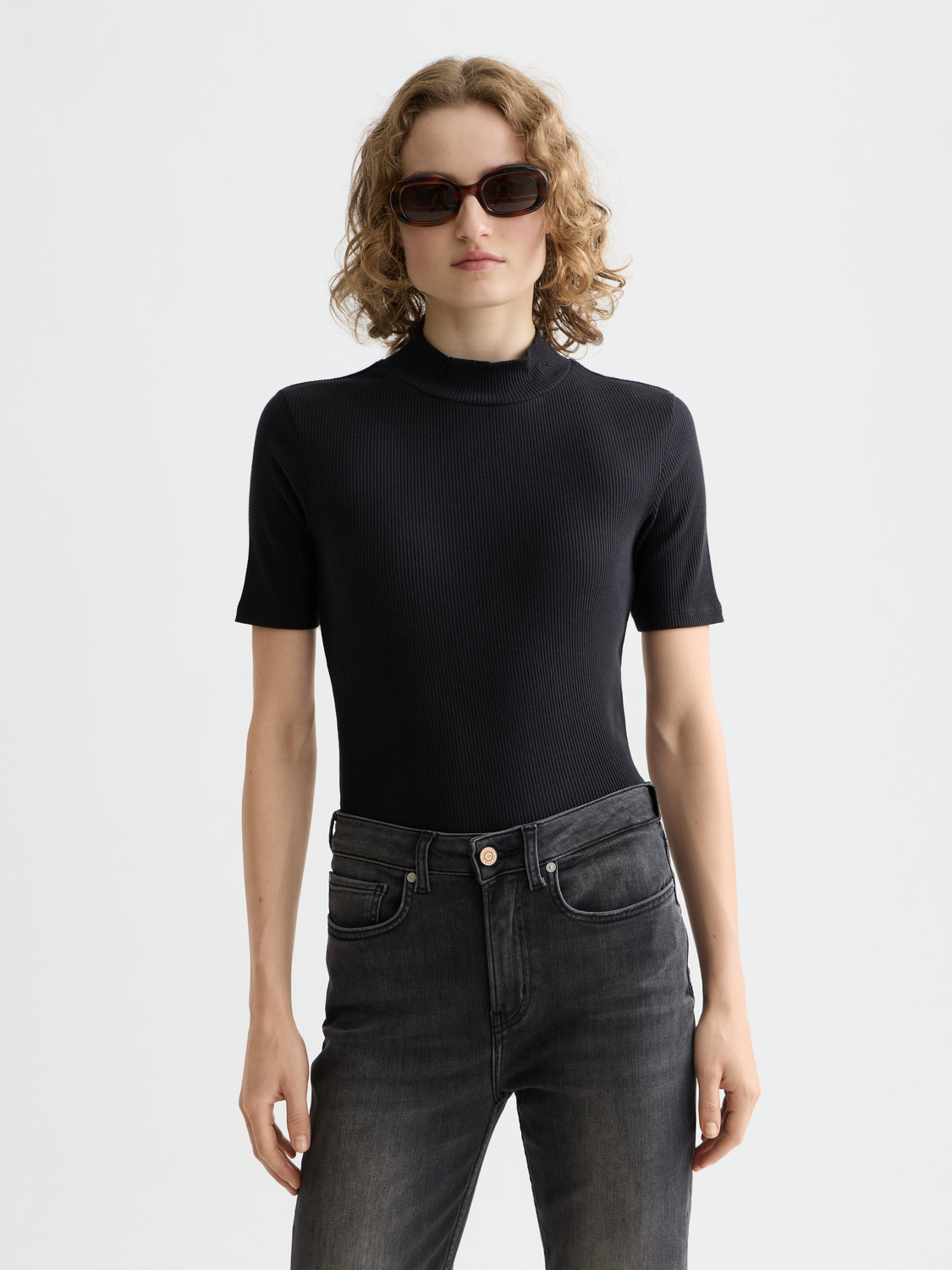 Lavender טי שירט ריב קצרה Mock SCOTCH & SODA