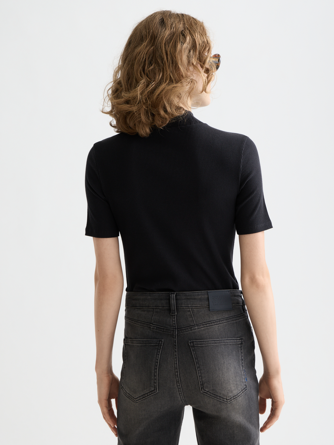 Lavender טי שירט ריב קצרה Mock SCOTCH & SODA