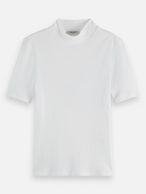 Lavender טי שירט ריב קצרה Mock SCOTCH & SODA