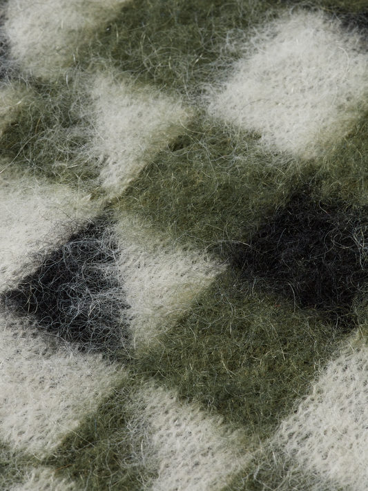 Dark Slate Gray ווסט סריג לנשים Fuzzy SCOTCH & SODA