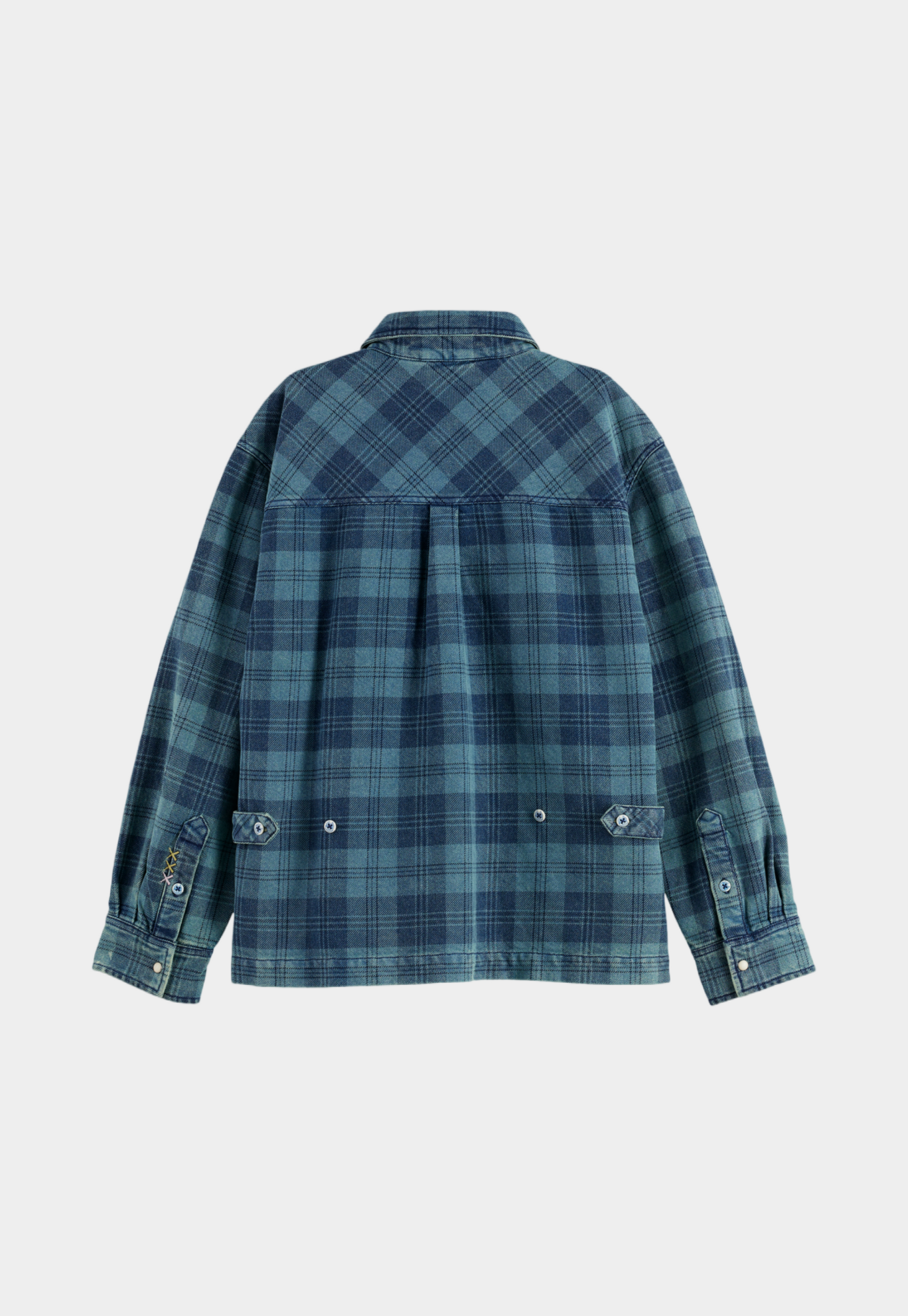 Lavender חולצת ג'ינס מכופתרת ארוכה לנשים SCOTCH & SODA