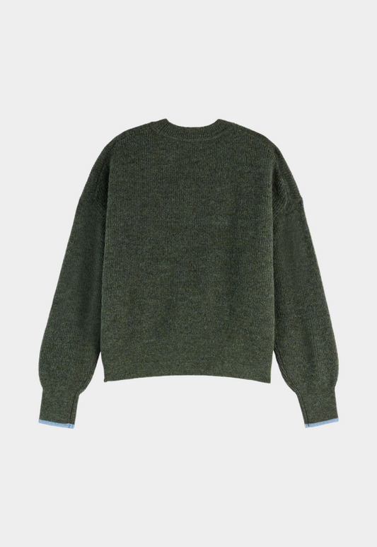 Lavender סוודר לנשים Fuzzy SCOTCH & SODA